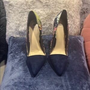 Elegant Floral Women's Heels